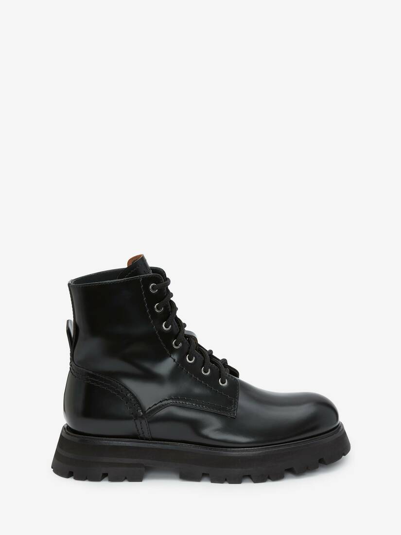 Botas Alexander McQueen Wander Mujer - Negros - Mexico 608-MHCVJG